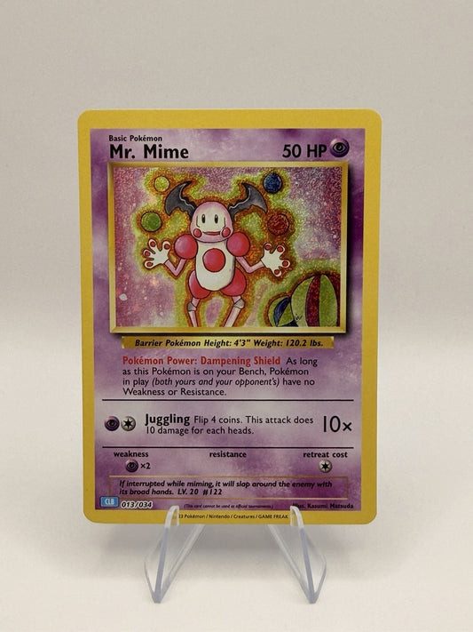 Pokemon Classic Collection Mr. Mime Holo 013/034 NM Classic Collection
