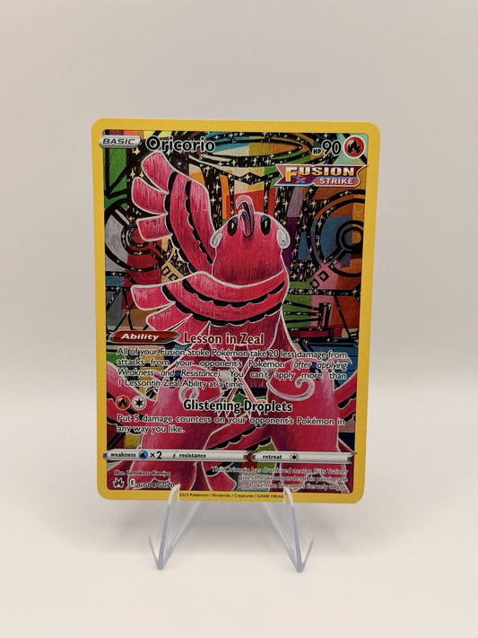 Pokémon TCG Oricorio GG04/GG70 Crown Zenith Galarian Gallery Holo Rare