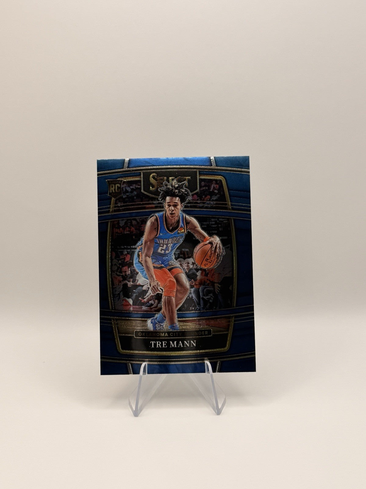 2021-22 Panini Select Tre Mann RC Concourse Rookie #36 Oklahoma City Thunder