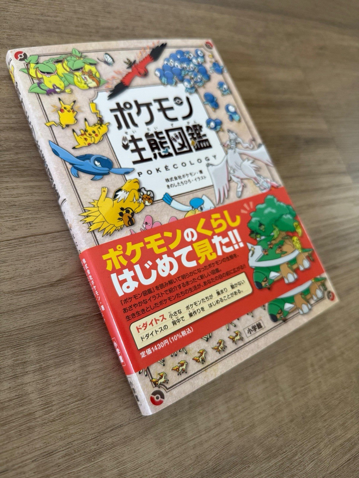 Pokecology Pokemon Ecology Encyclopedia Artbook Japanese 2025 New Japan