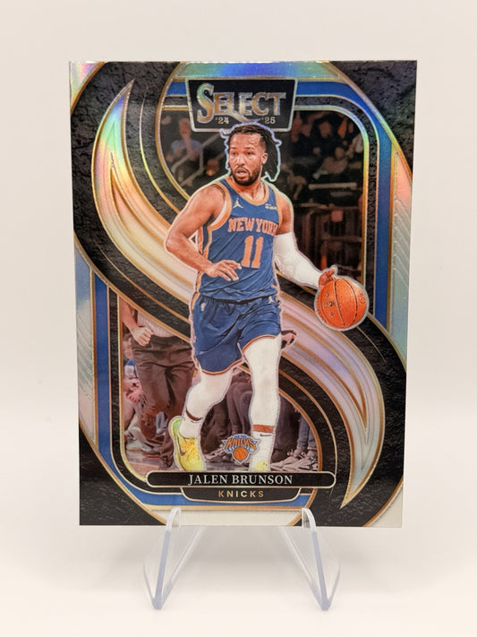 2024-25 Panini Select - Premier Level Jalen Brunson #151 Silver Prizm