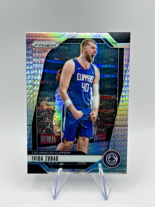 2024-25 Panini Prizm Prizm Ivica Zubac Fast Break Prizm Clippers #39 NBA Card