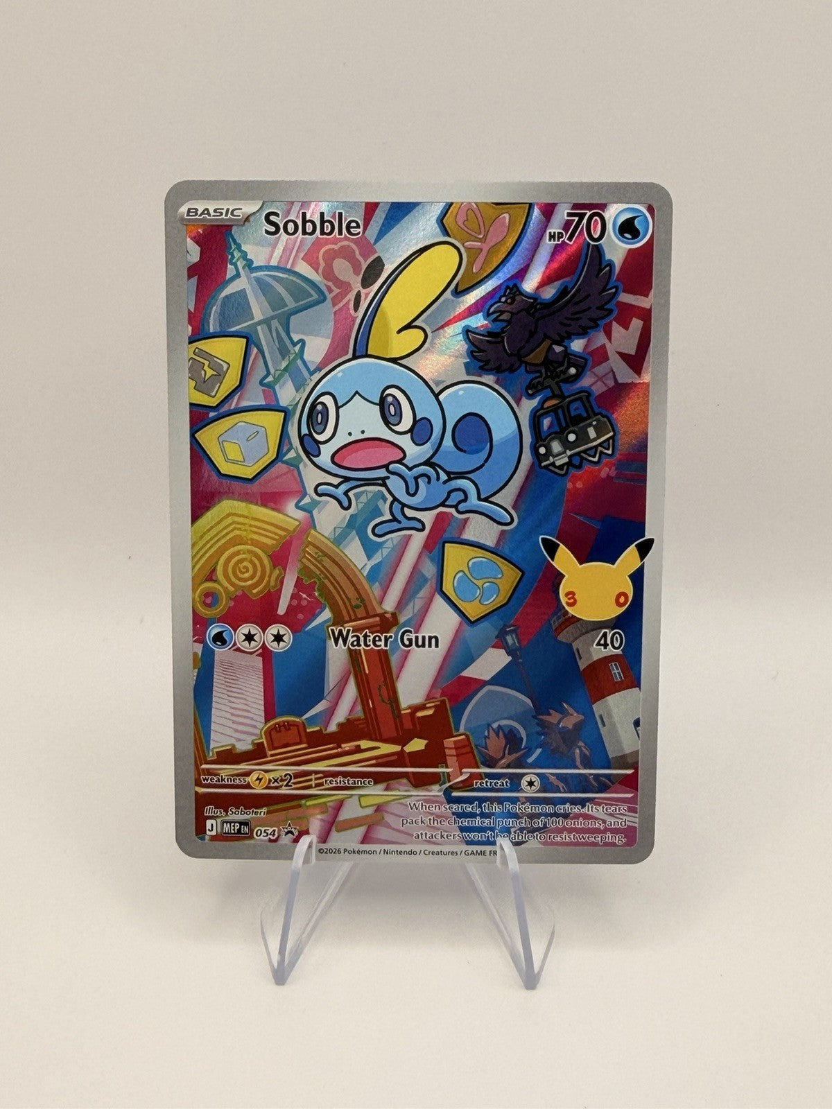 Pokemon First Partner Illustration Series 2 Promo Set Grookey Scorbunny Sobble