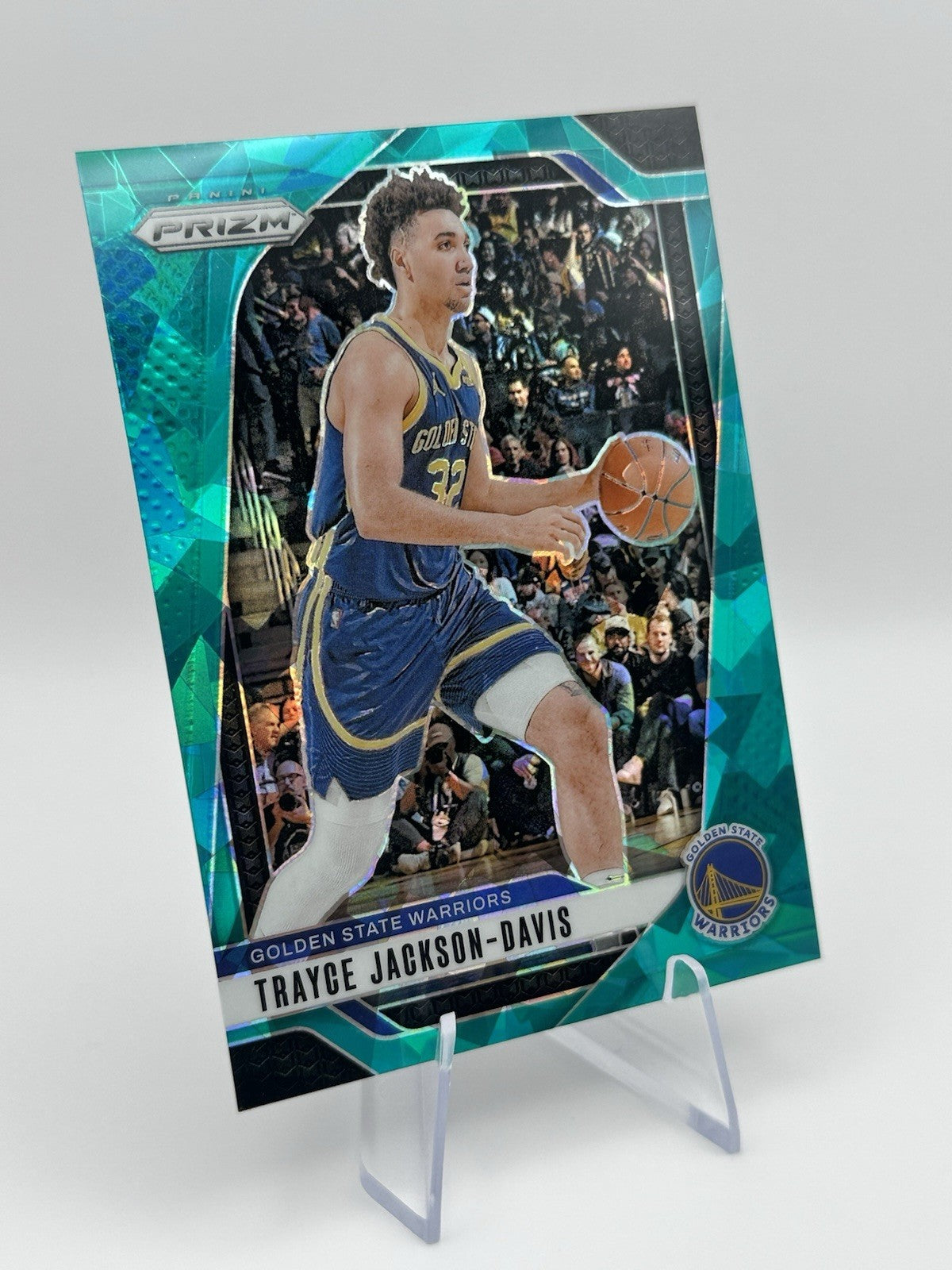 2024-25 Prizm Trayce Jackson-Davis Green 12/225 #188 Golden State Warriors