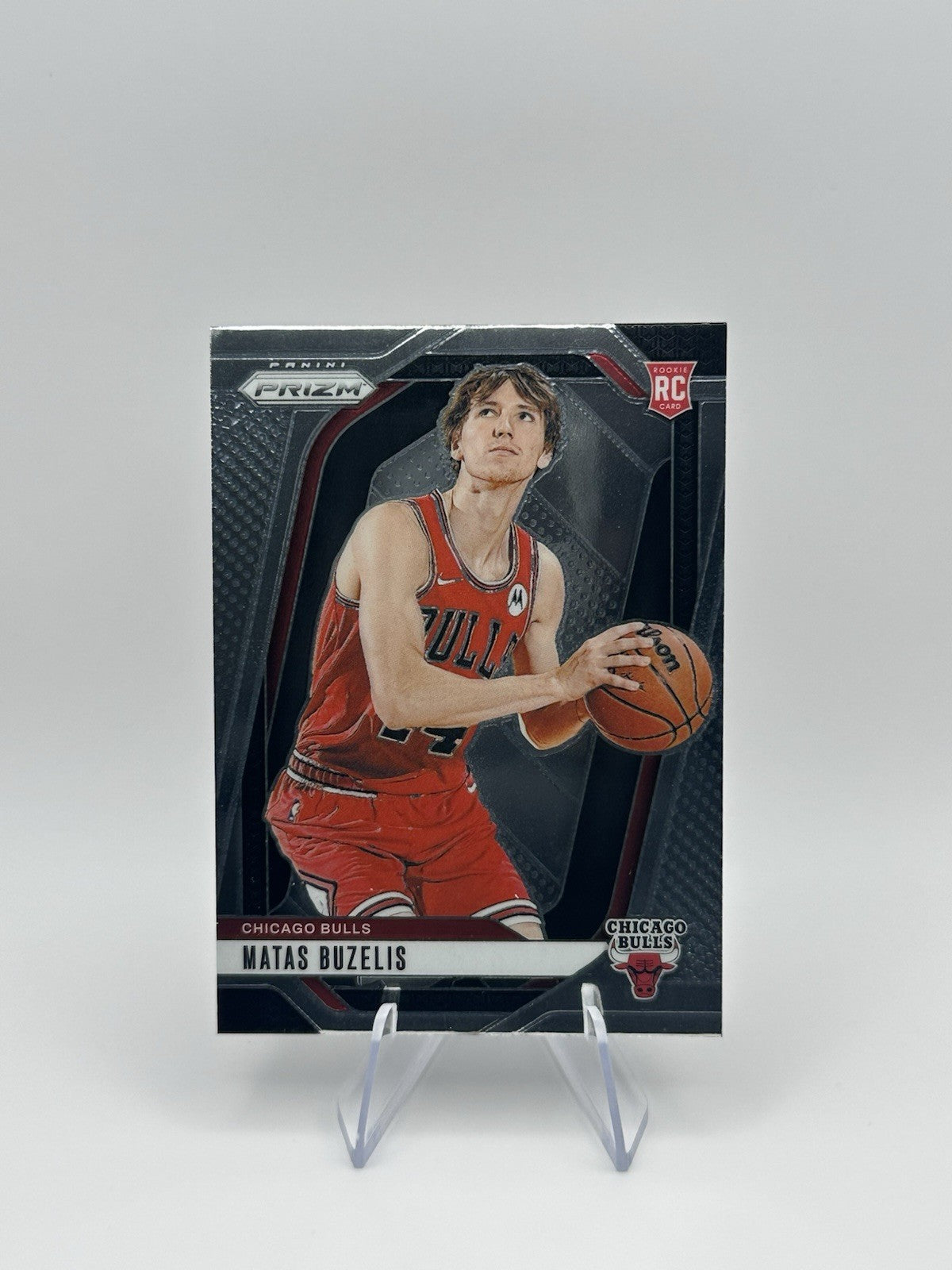 2024-25 Panini Prizm #252 Matas Buzelis RC Chicago Bulls NBA Card