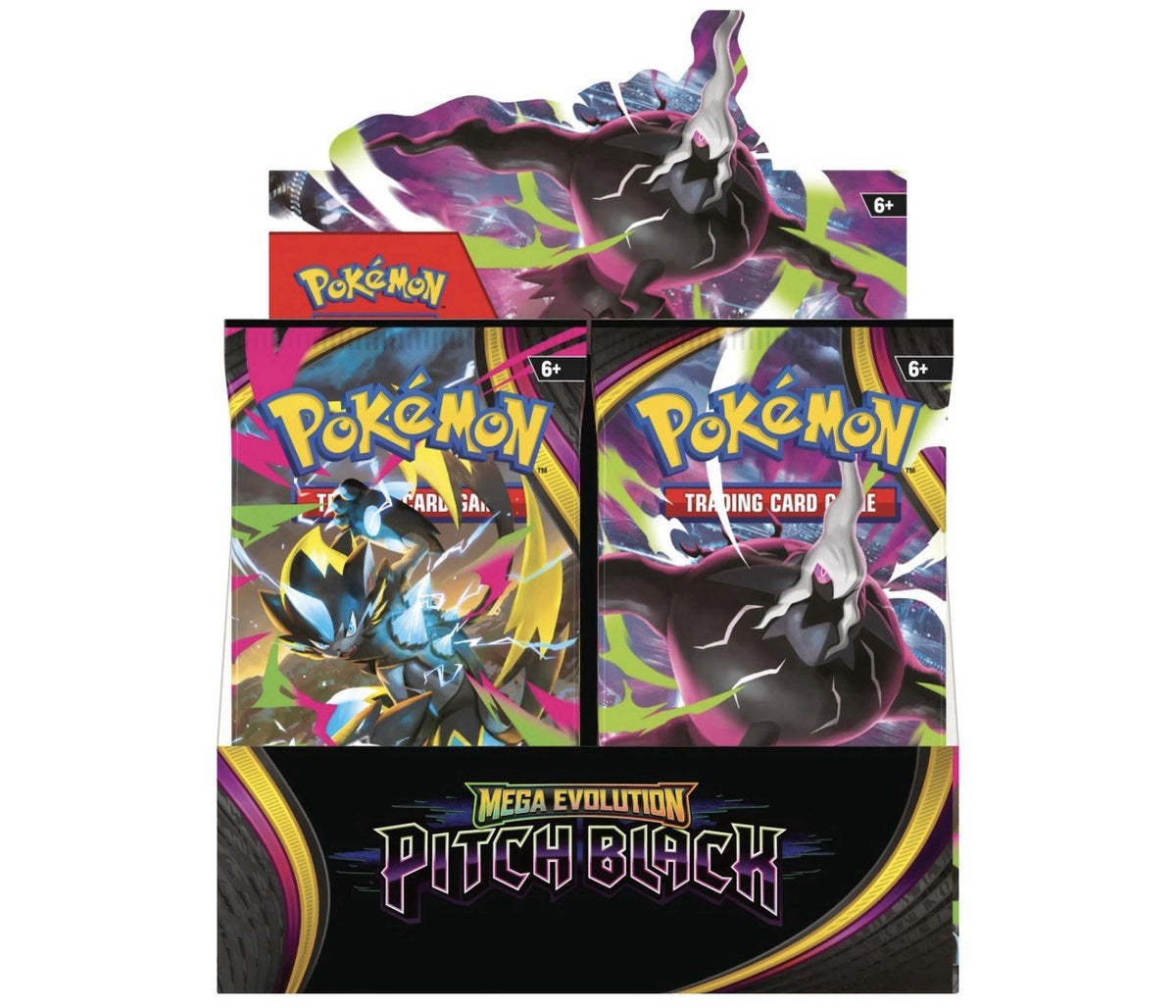 Pokemon Mega Evolution Pitch Black Booster Box Factory Sealed English