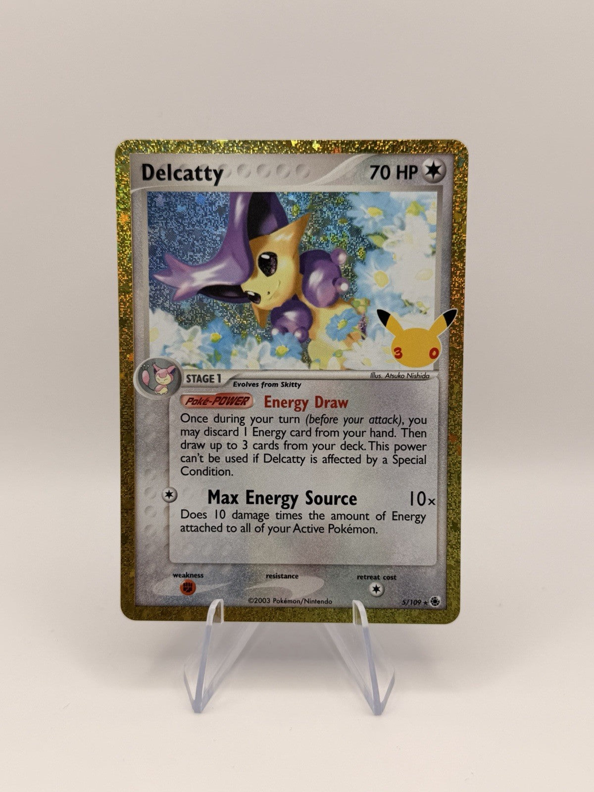 Delcatty 5/109 Holo 30th Celebration Classic Collection Pokémon TCG English