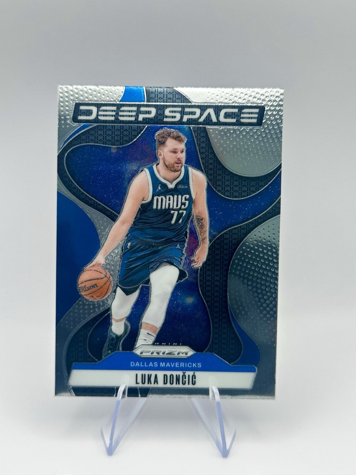 2024-25 Panini Prizm Prizm Deep Space Curry Doncic LeBron 3 Card Lot NBA Card