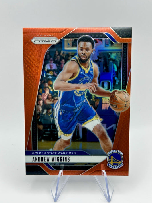 2024-25 Panini Prizm Prizm Andrew Wiggins #19/225 Warriors NBA Card