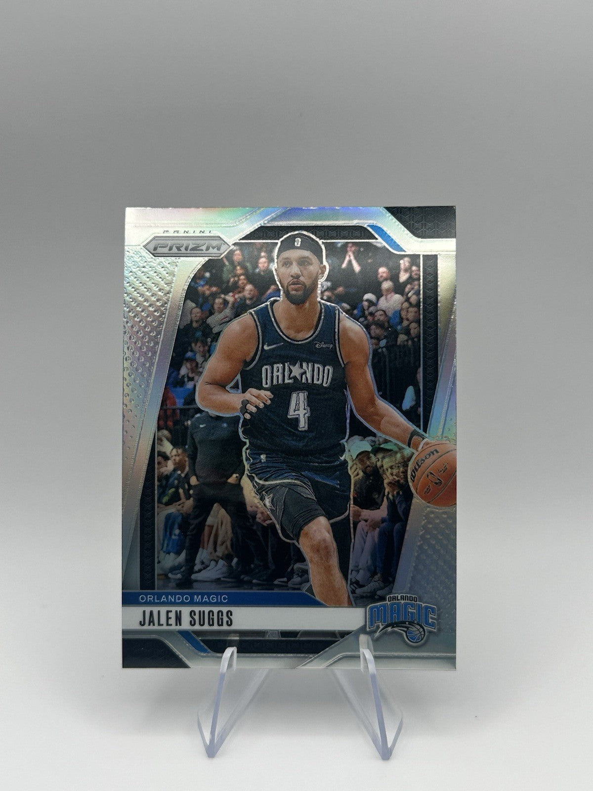 2024-25 Panini Prizm Silver Prizm #4 Orlando Magic Jalen Suggs NBA Card