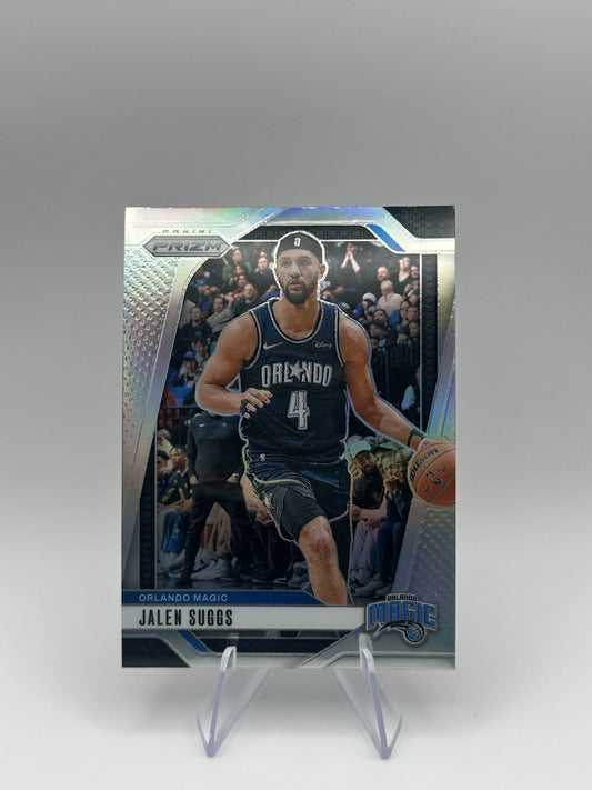 2024-25 Panini Prizm Silver Prizm #4 Orlando Magic Jalen Suggs NBA Card