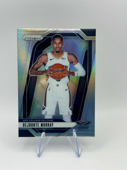 2024-25 Panini Prizm Dejounte Murray #1 New Orleans Pelicans Silver NBA Card