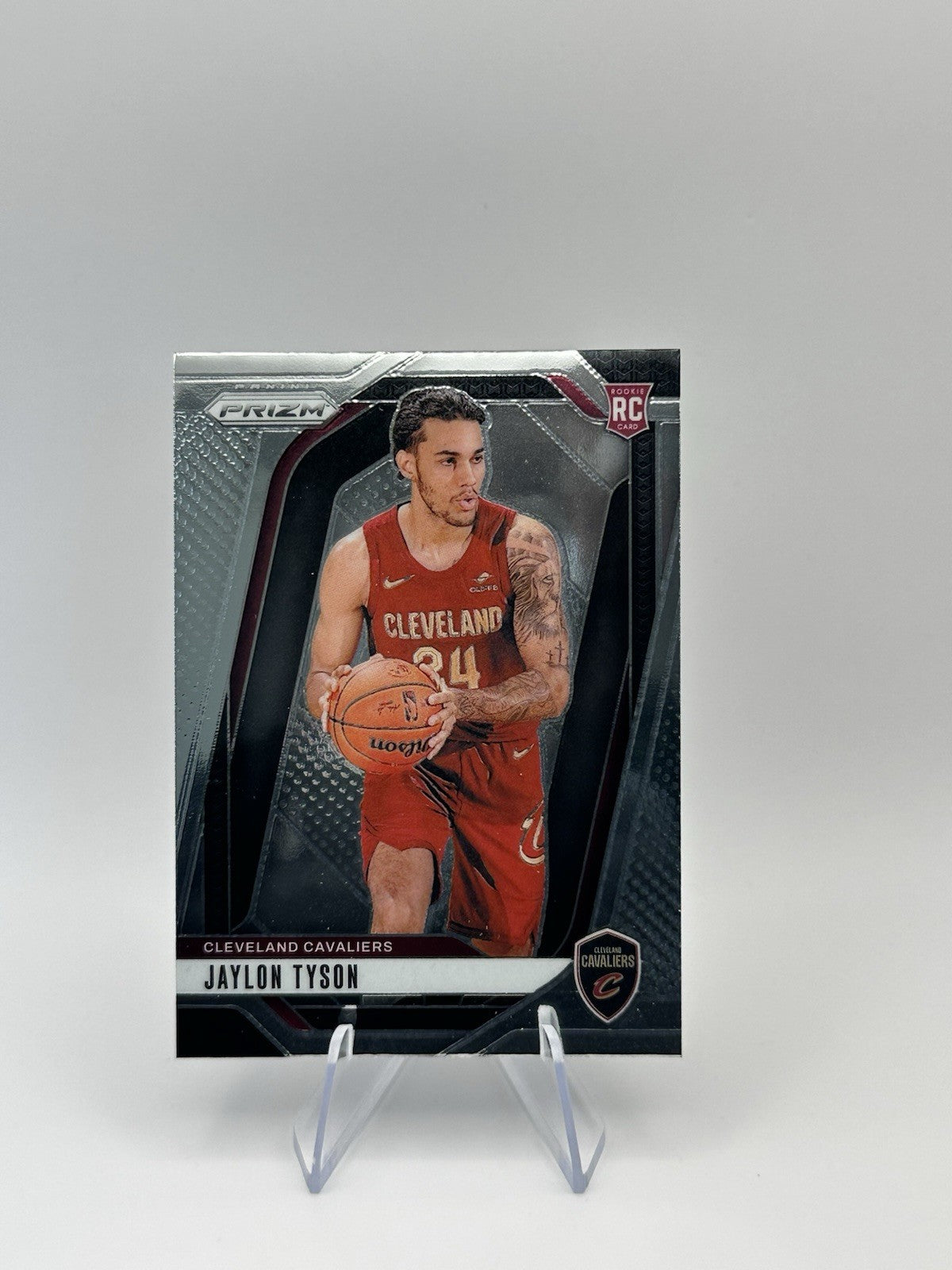 2024-25 Panini Prizm Jaylon Tyson RC #228 Cleveland Cavaliers NBA Card