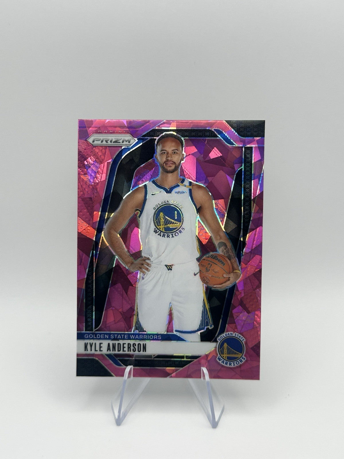 2024-25 Panini Prizm #37 Kyle Anderson Pink Ice Golden State Warriors NBA Card