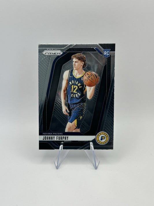2024-25 Panini Prizm Johnny Furphy #237 RC Indiana Pacers NBA Card