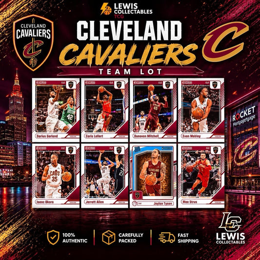 2024-25 Donruss Cleveland Cavaliers Team Lot Donovan Mitchell Mobley Tyson RC