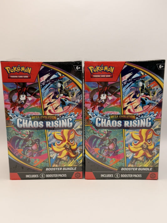 Pokémon Chaos Rising Mega Evolution Booster Bundle