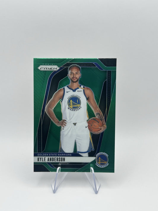 2024-25 Panini Prizm Green Prizm #37 Kyle Anderson Golden State Warriors