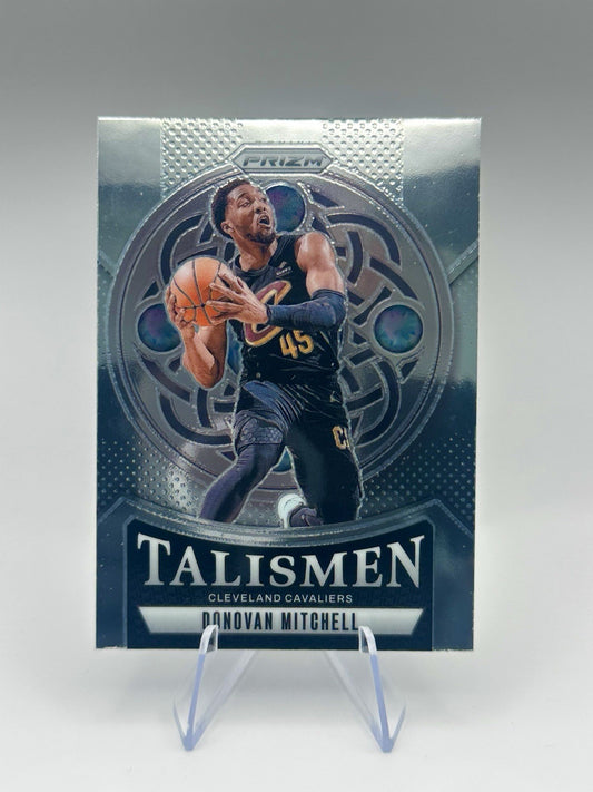 2024-25 Panini Prizm Donovan Mitchell #3 Talisman Cleveland Cavali NBA Card