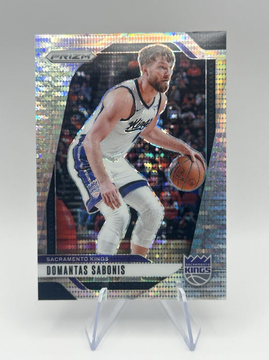 2024-25 Panini Prizm Domantas Sabonis Pulsar Prizm #86 Sacramento Kings NBA Card