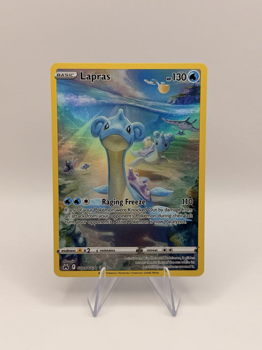 Pokémon Crown Zenith Galarian Gallery Lapras GG05/GG70 Holo Near Mint