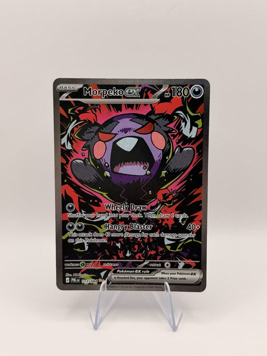 Morpeko ex 117/084 PBL EN Illustration Rare Pokemon Card 2026