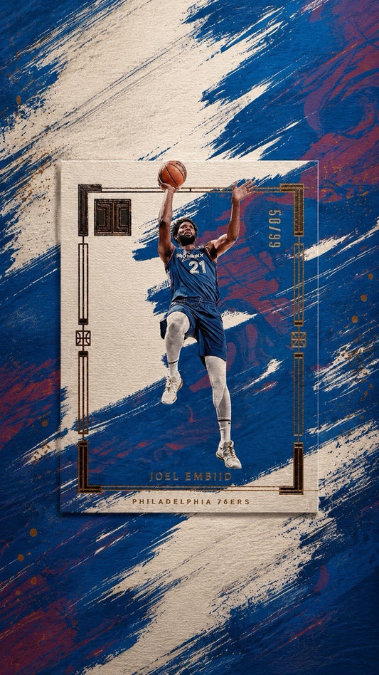 2023-24 Panini Impeccable Joel Embiid Bronze /99 #41 76ers SSP NM