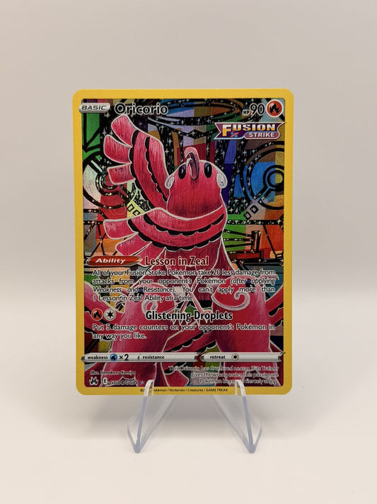 Pokémon TCG Oricorio GG04/GG70 Crown Zenith Galarian Gallery Holo Rare