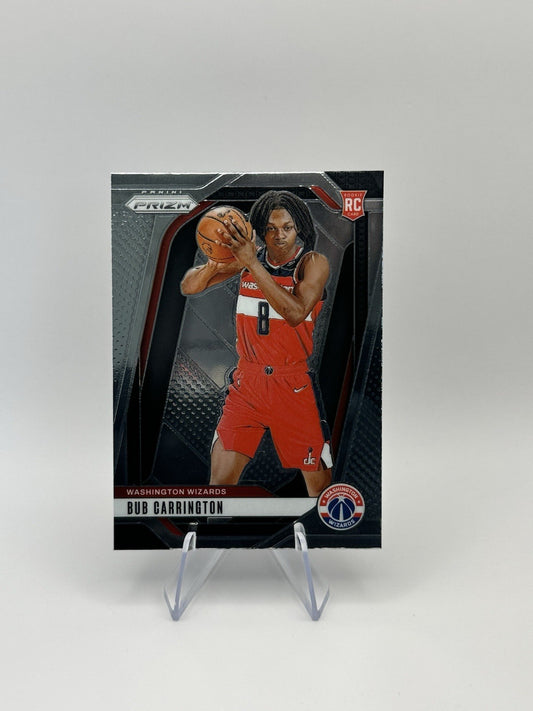 2024-25 Panini Prizm Bub Carrington RC #244 Washington Wizards NBA Card