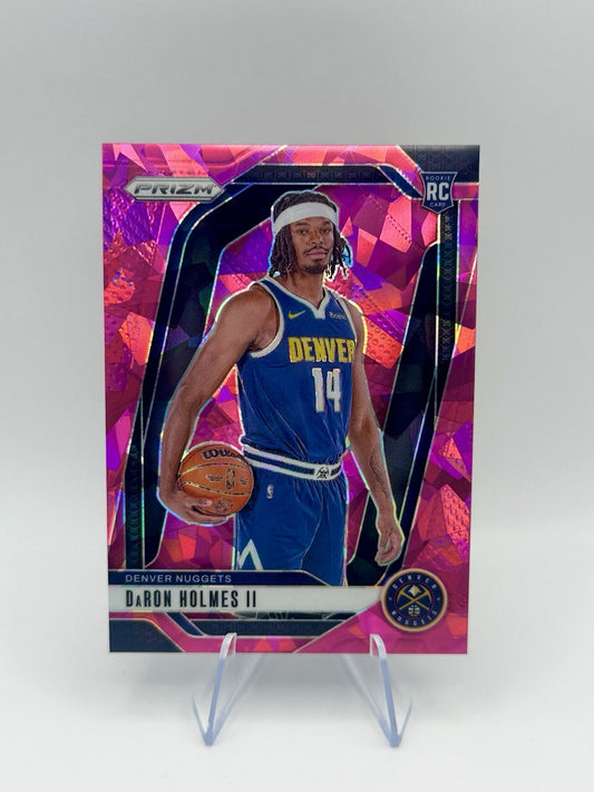 2024-25 Panini Prizm DaRon Holmes II Pink Ice #235 Denver Nuggets NBA Card