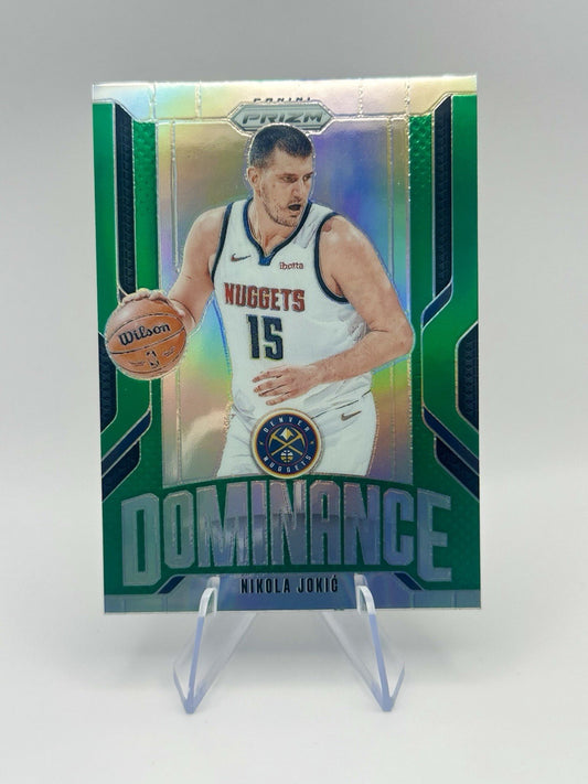 2024-25 Panini Prizm Nikola Jokic Dominance Silver #2 Denver Nuggets NBA Card