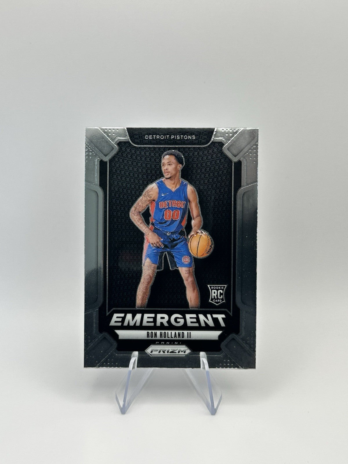 2024-25 Panini Prizm Ron Holland II RC Emergent #4 Detroit Pistons NBA Card