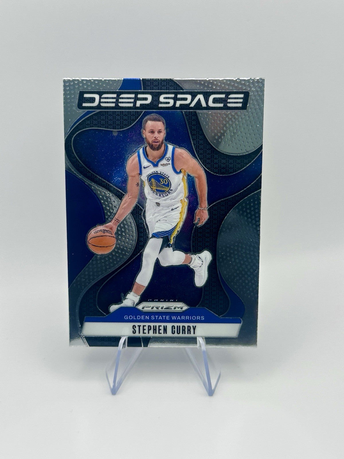 2024-25 Panini Prizm Prizm Deep Space Curry Doncic LeBron 3 Card Lot NBA Card