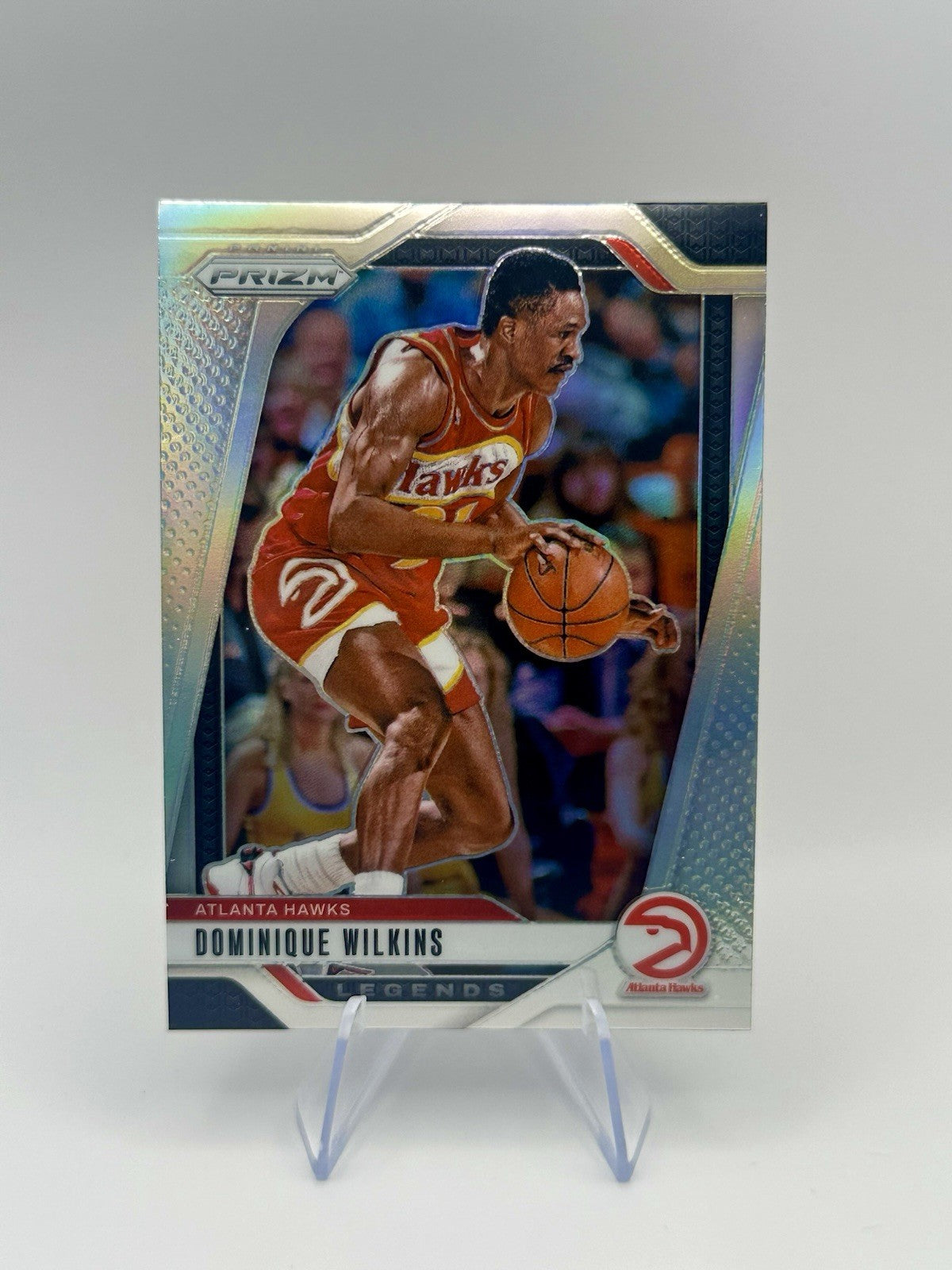 2024-25 Panini Prizm Dominique Wilkins #282 Silver Atlanta Hawks NBA Card