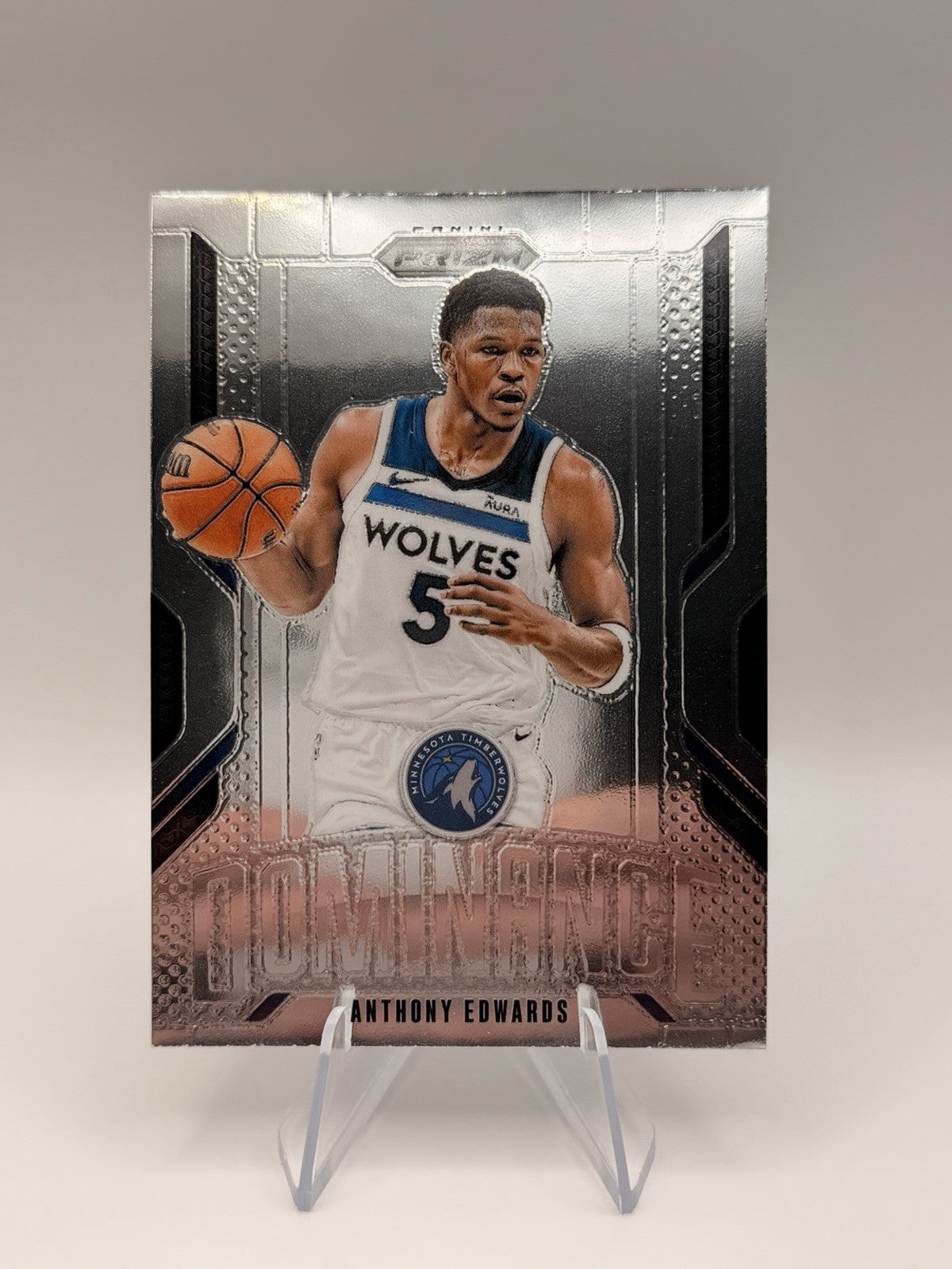 2024-25 Panini Prizm Anthony Edwards Dominance Silver Prizm Timberwolves Lot