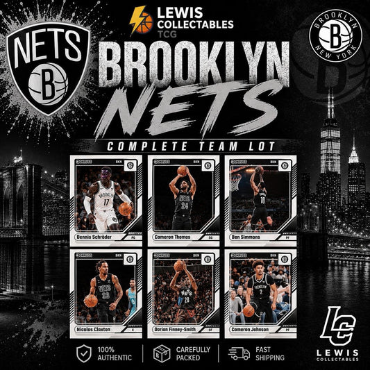 2024-25 Donruss Brooklyn Nets Team Lot Cam Thomas Simmons Johnson NM NBA Card