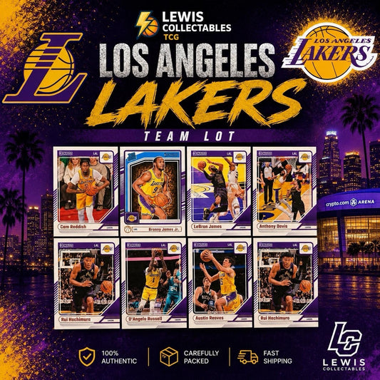 2024-25 Donruss Los Angeles Lakers Team Lot Bronny James LeBron RC NBA Card
