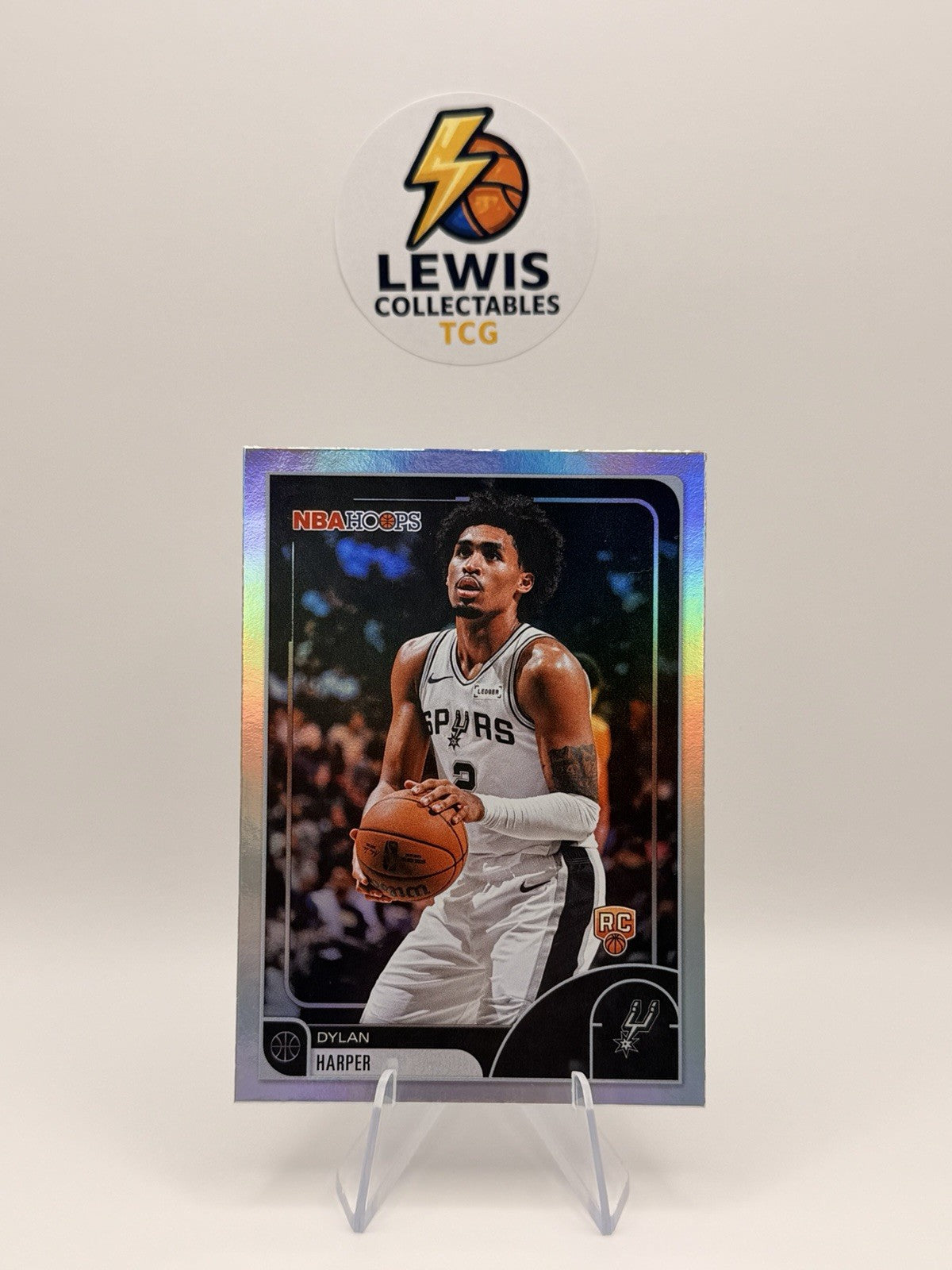 2025-26 NBA HOOPS Dylan Harper #7 Silver Holo Foil