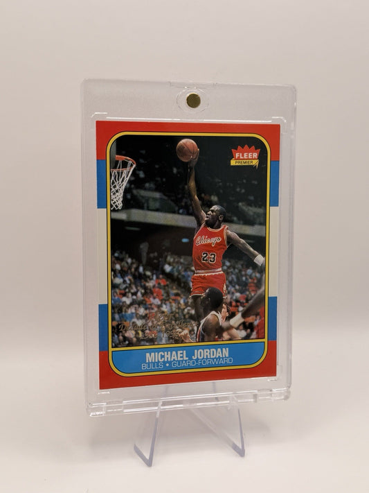 Michael Jordan 1996-97 Fleer Decade of Excellence #4 Chicago Bulls