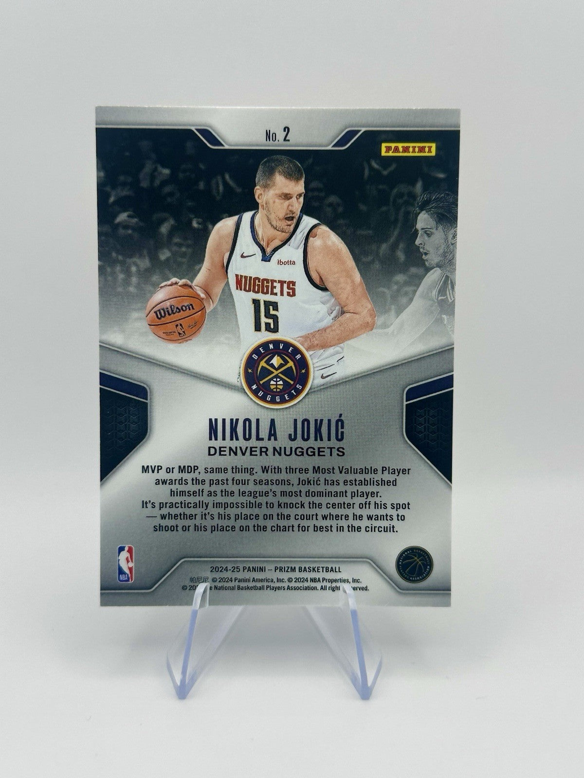 2024-25 Panini Prizm Dominance Star Lot Jokic Tatum Edwards SGA NBA Card