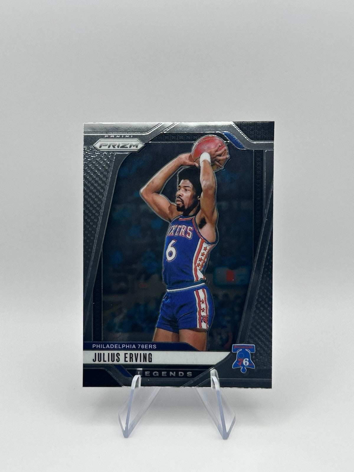 2024-25 Panini Prizm Silver #292 Julius Erving NBA Card
