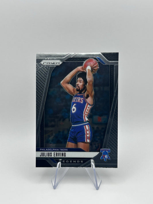 2024-25 Panini Prizm Silver #292 Julius Erving NBA Card