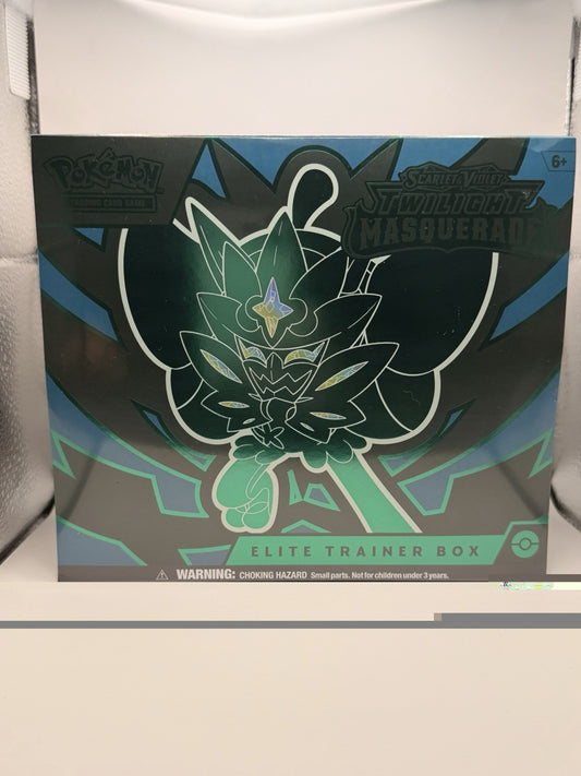 Pokemon TCG Twilight Masquerade Elite Trainer Box ETB Sealed English SV6