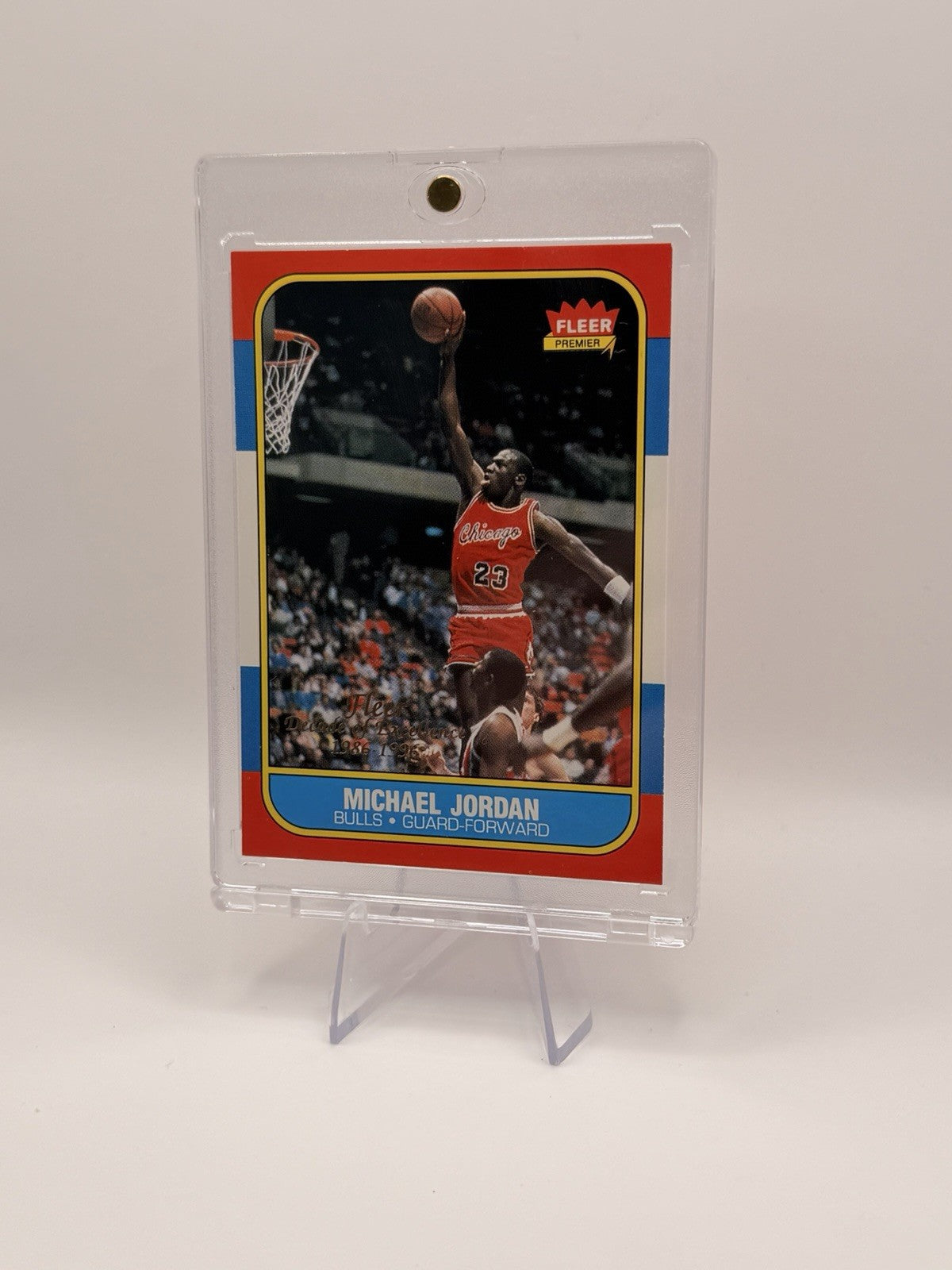 Michael Jordan 1996-97 Fleer Decade of Excellence #4 Chicago Bulls
