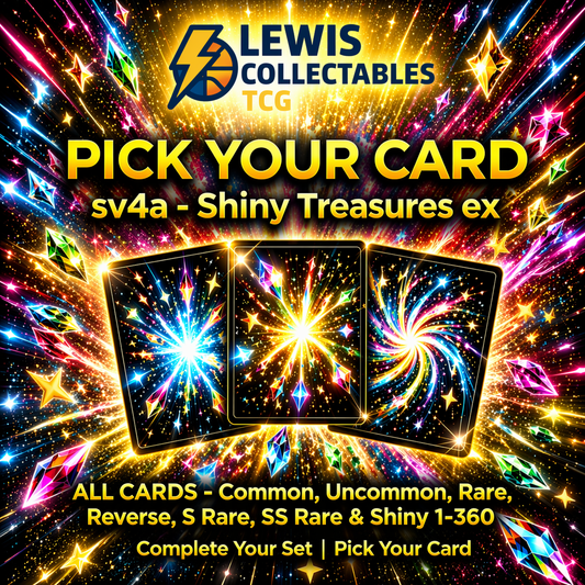 Pokemon SV4a Shiny Treasures ex Pick Your Card All Rarities 1-360 NM