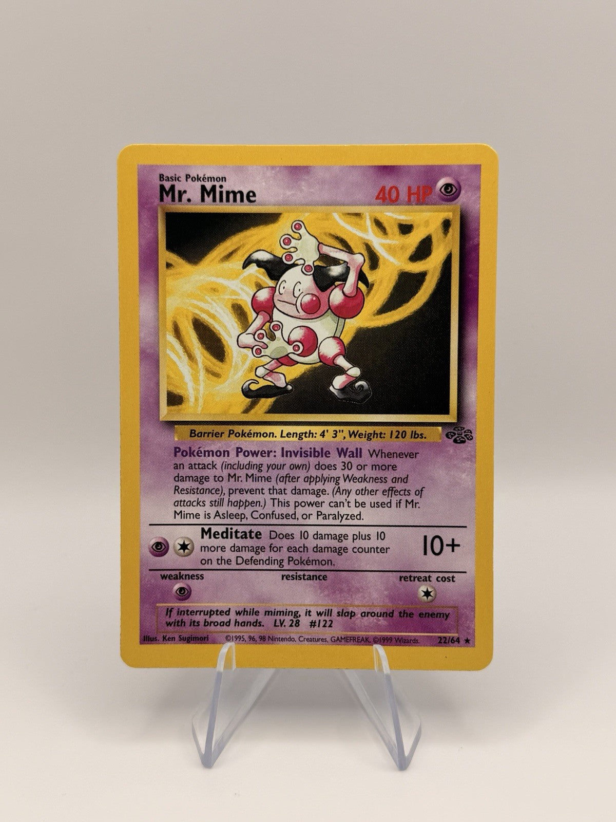Mr. Mime 22/64 Jungle Regular Pokémon TCG