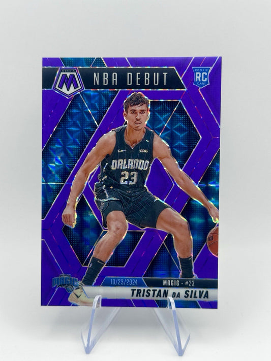 2024-25 Panini Mosaic Tristan da Silva Debut RC/249 Orlando Magic #266 NBA Card