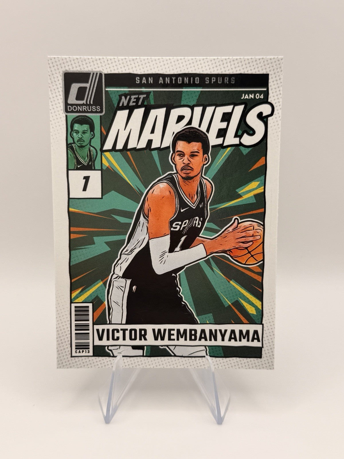2024-25 Donruss Net Marvels Victor Wembanyama Spurs Insert #21 NM