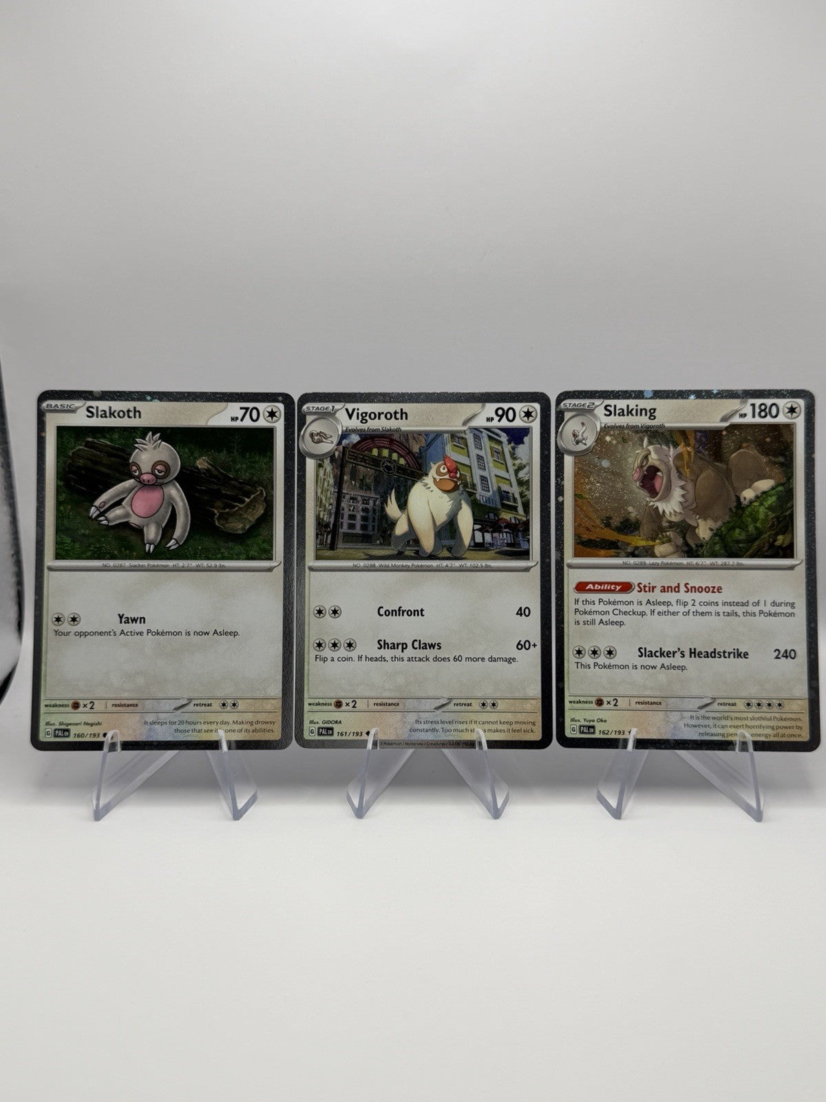 Pokemon Triple Whammy Tin Cosmos Holo Complete 9 Card Set Tyranitar Darkrai