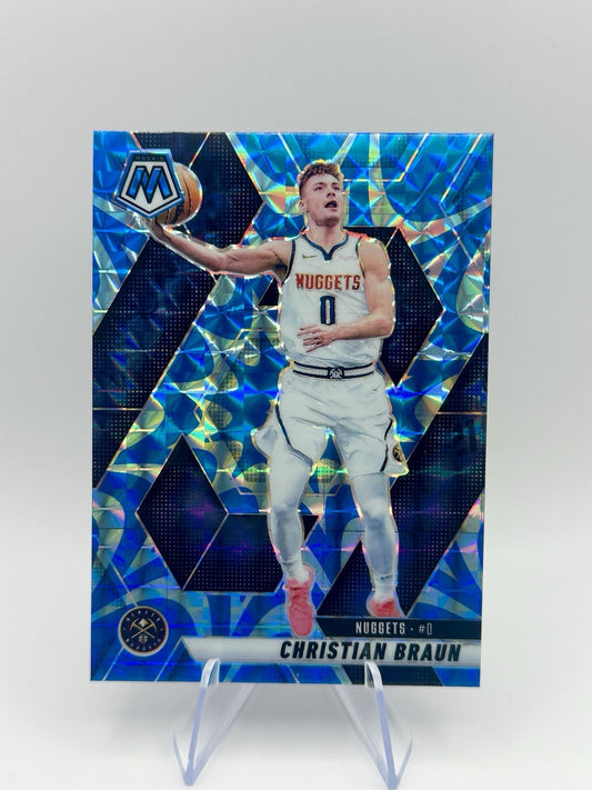 2024-25 Panini Mosaic #141 Christian Braun Denver Nuggets NBA Card